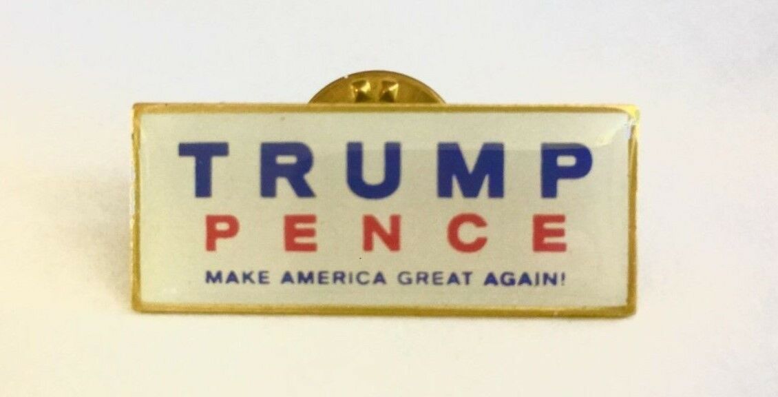 Trump Pence Make America Great Again Lapel Pin Made In Usa President Patriotic