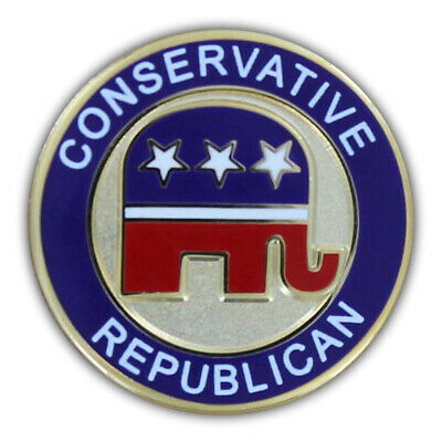 Conservative Republican Lapel Pin